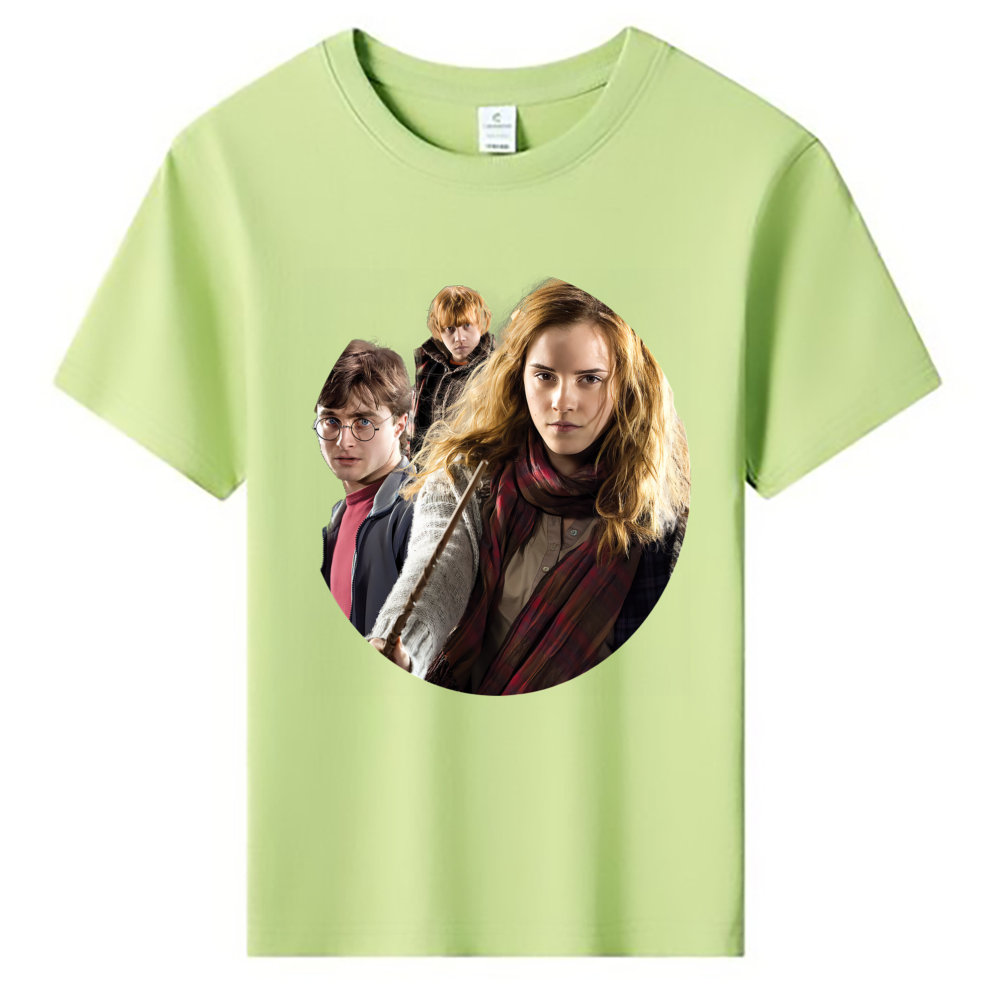（画像用） Harry Potter ハリー・ポッターシリーズ 綿100％キッズTシャツ（フロントプリント）